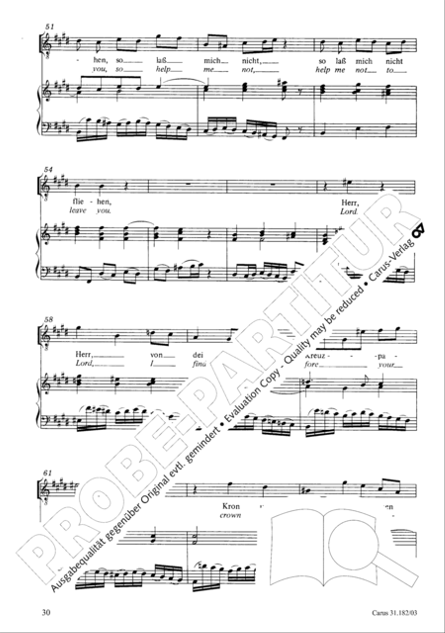 Himmelskonig, sei willkommen (King of heaven, be most welcome) ATB scores gallery preview page 30