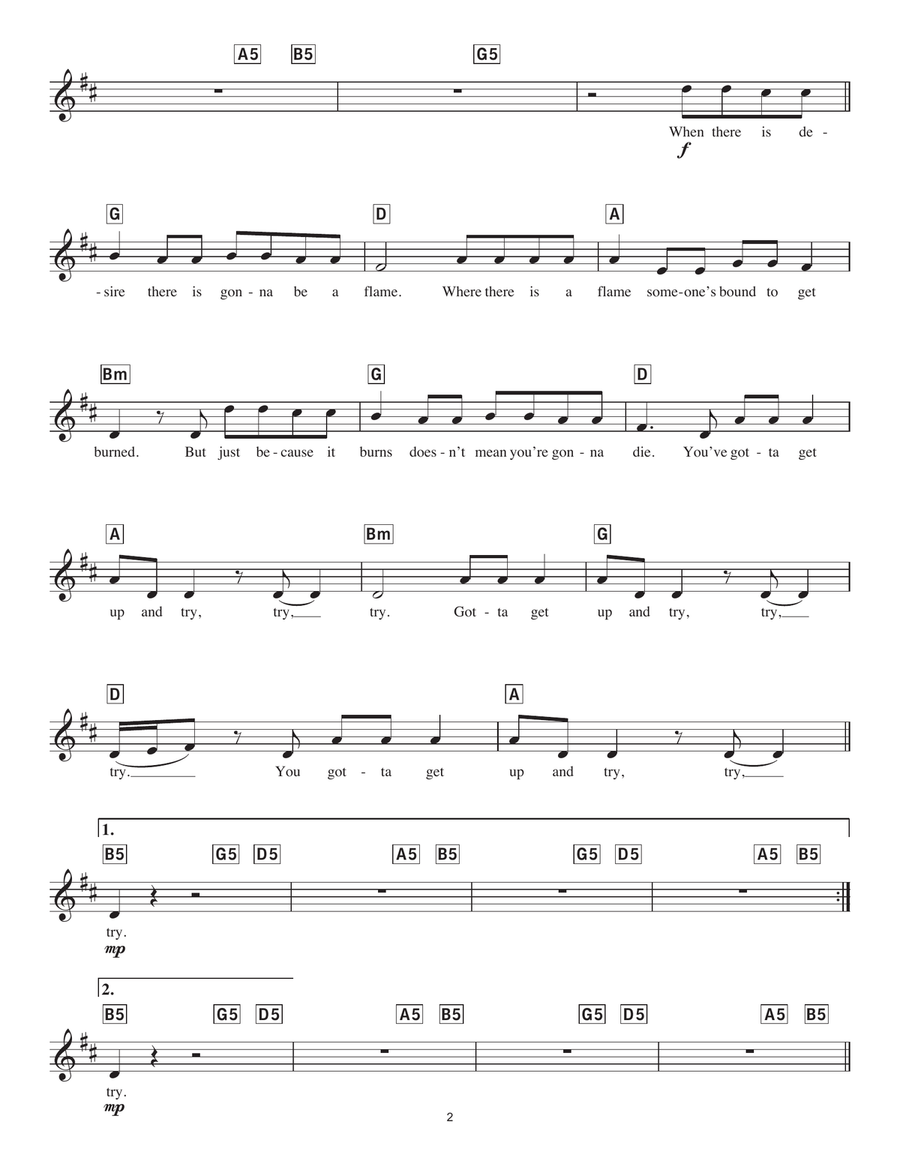 Try Piano Solo scores gallery preview page 2