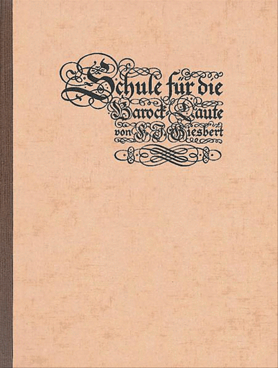 Method for the Baroque Lute Lute scores gallery preview page 1