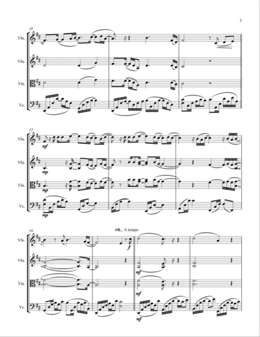 The Luckiest String Trio scores gallery preview page 5