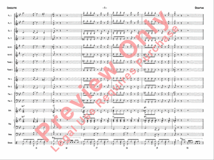 Drumtime Jazz Ensemble scores gallery preview page 6