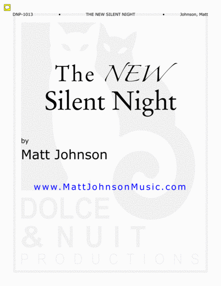 The NEW Silent Night ~ NEW melodic and harmonic adaptation image number null