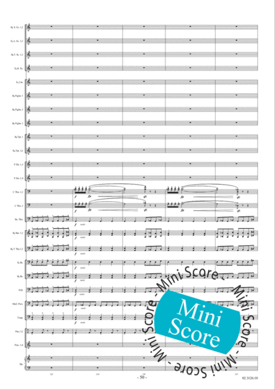 Migyur Fanfare Band scores gallery preview page 56