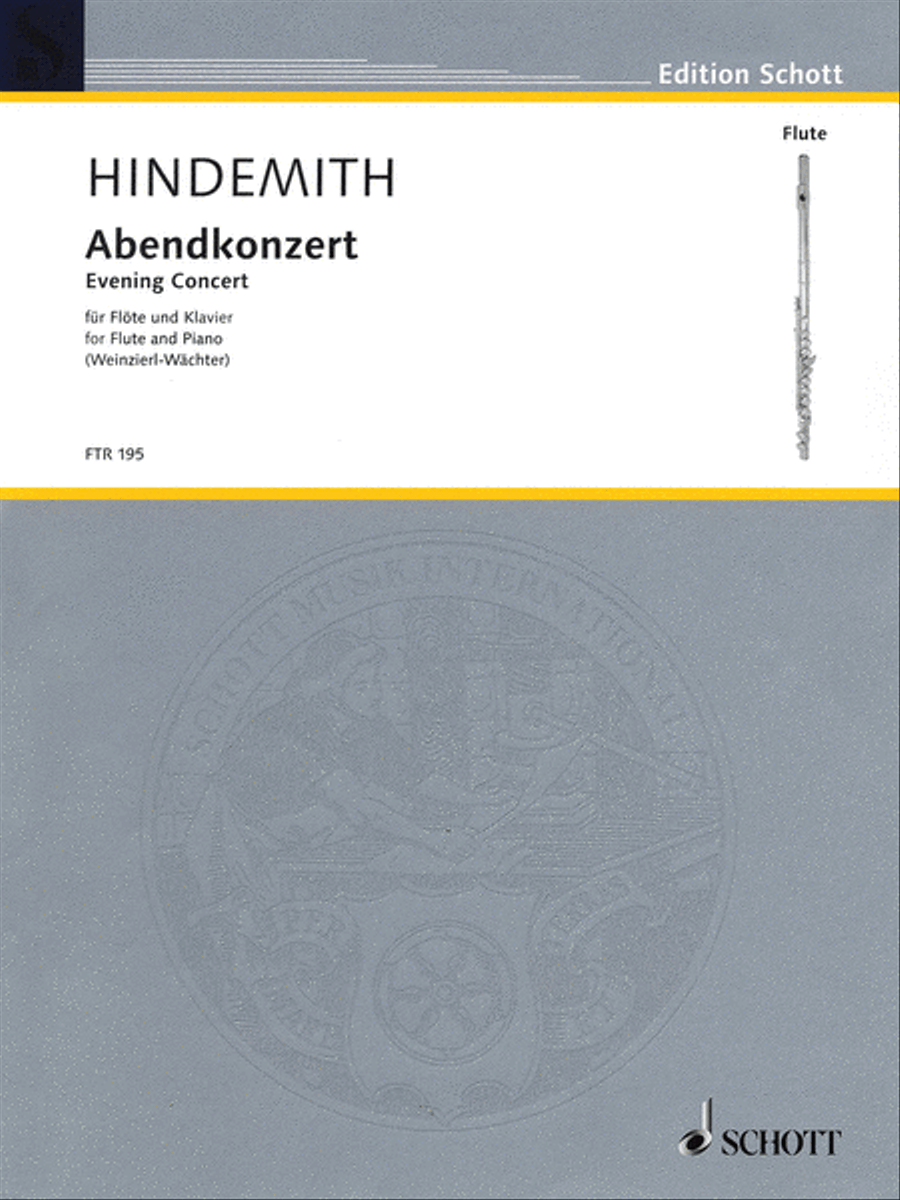 Abendkonzert (Evening Concert) Flute Solo scores gallery preview page 1