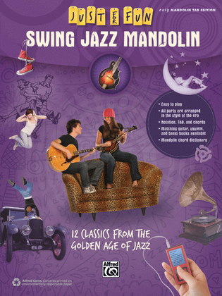 Book cover for Just for Fun -- Swing Jazz Mandolin