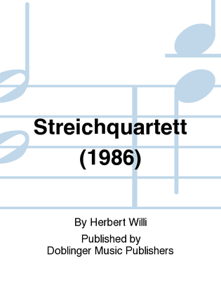 Streichquartett (1986)