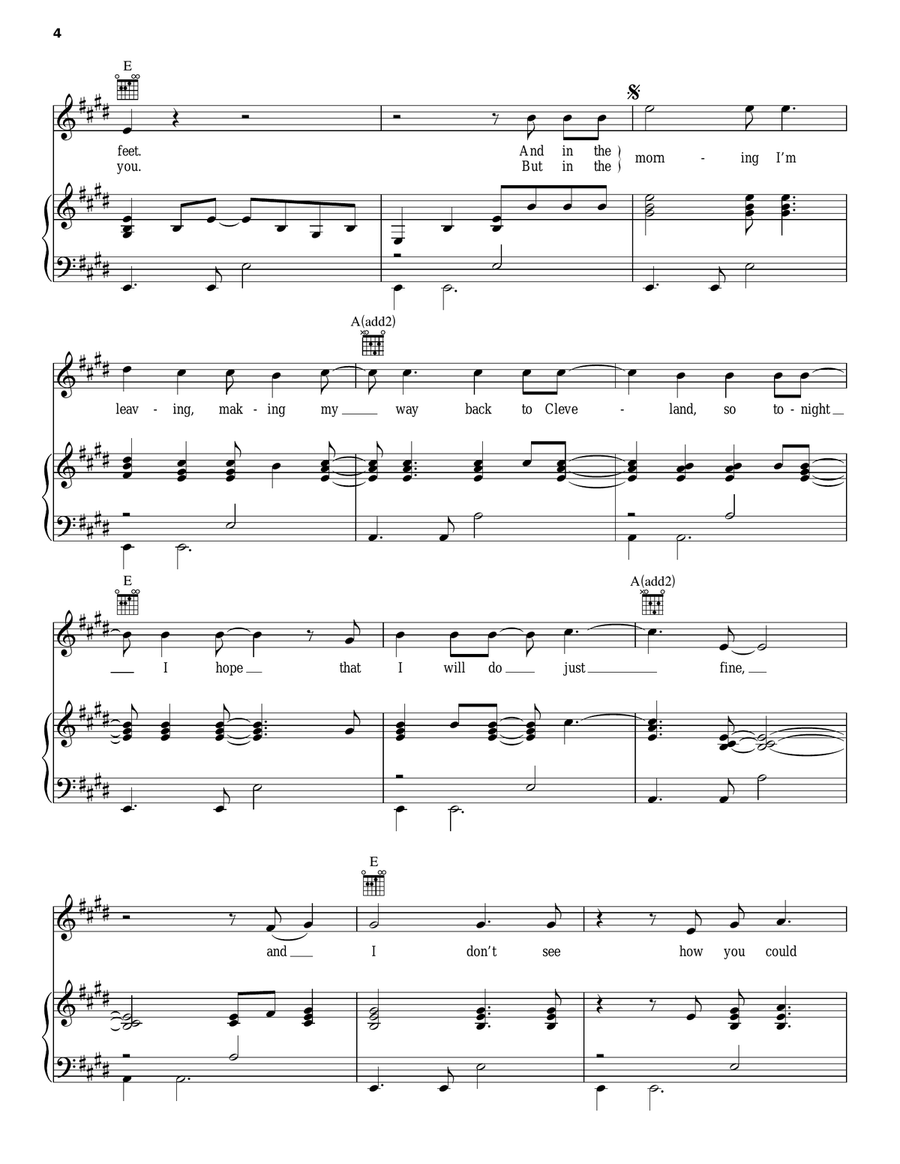 Anything But Mine Acoustic Guitar scores gallery preview page 4