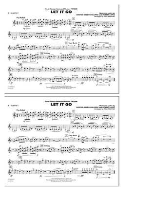 Let It Go - Bb Clarinet