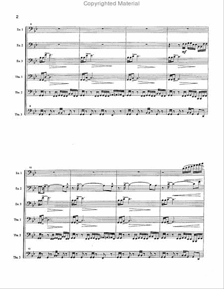 Tuba Loca Large Ensemble scores gallery preview page 3