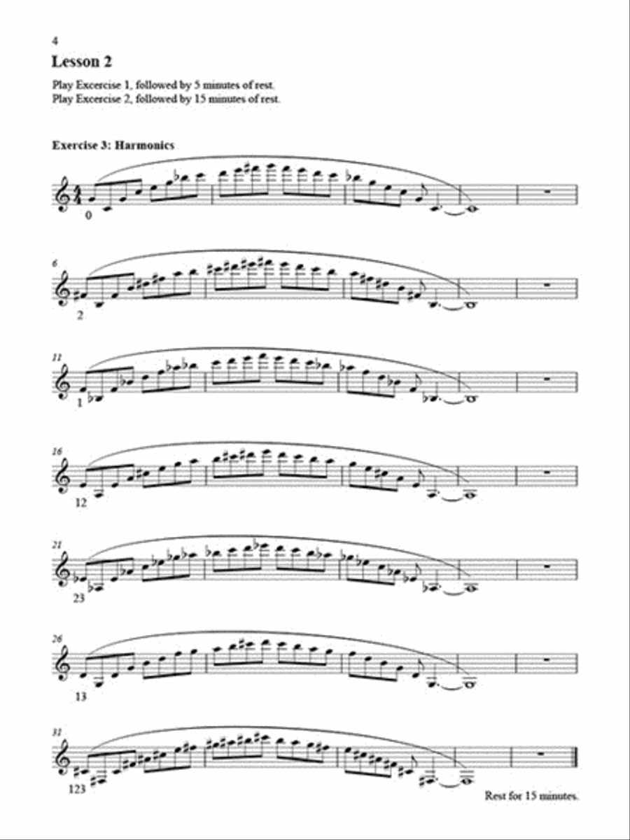 Carmine Caruso – A Sequel to Musical Calisthenics for Brass Collection / Songbook scores gallery preview page 3