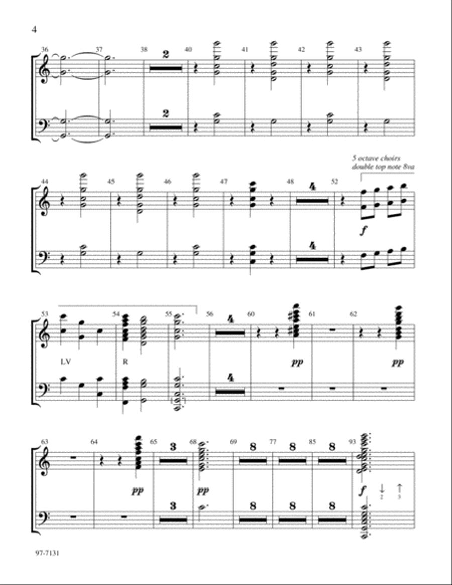 Nowell (Handbell Part) Handbell Choir scores gallery preview page 4