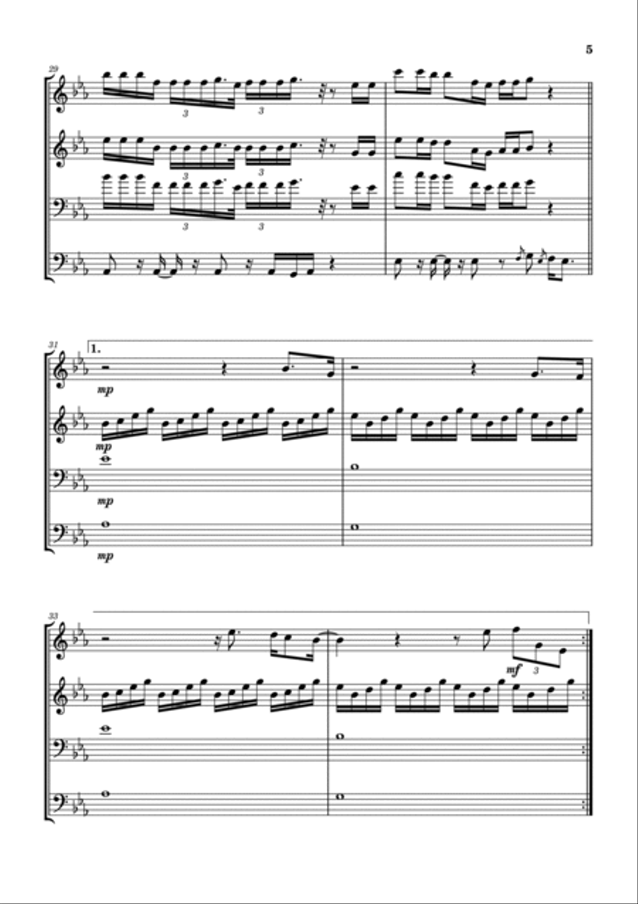 Seasons Seasons Brass Ensemble scores gallery preview page 6