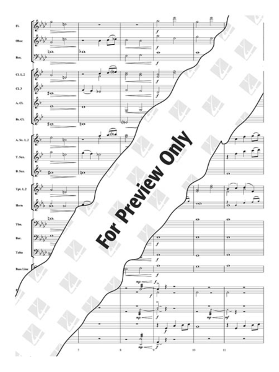The Polar Express (Medley) Concert Band scores gallery preview page 4