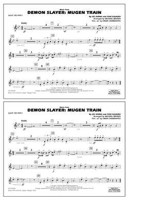 Music from Demon Slayer: Mugen Train - 2nd Bb Trumpet