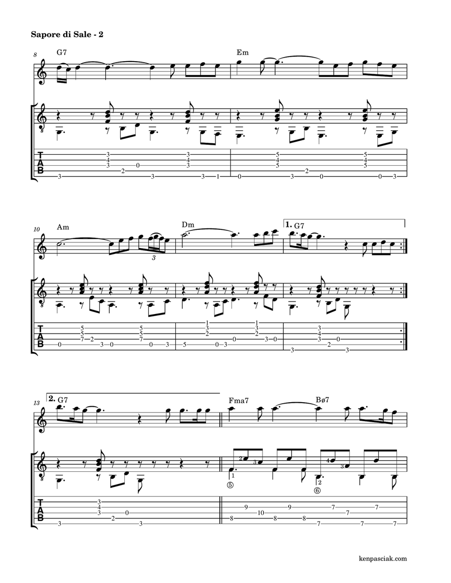 Sapore Di Sale Sapore Di Sale Flute scores gallery preview page 4