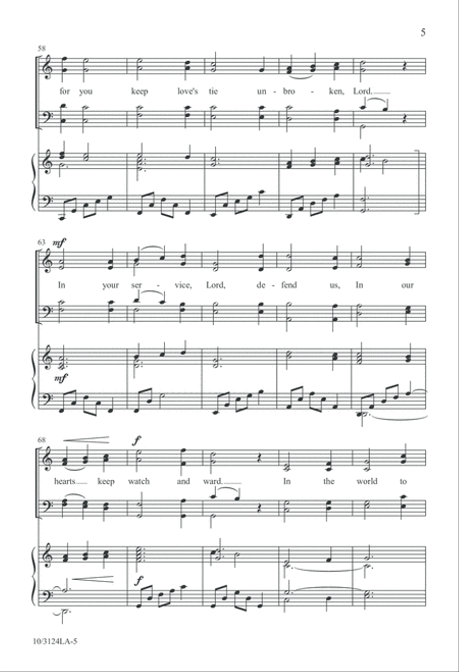 For This Bread, For This Wine 4-Part scores gallery preview page 5