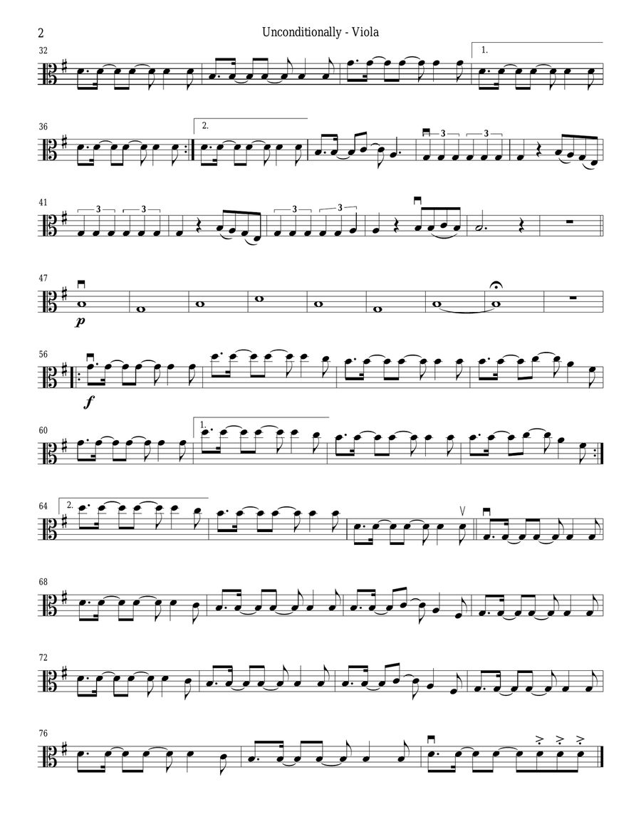 Unconditionally String Quartet scores gallery preview page 6