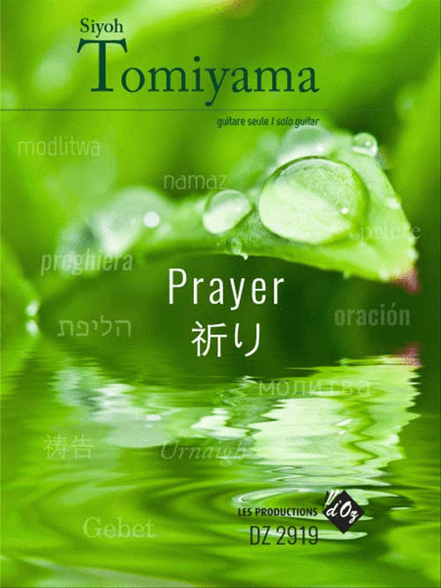 Prayor, opus 43 Classical Guitar scores gallery preview page 1