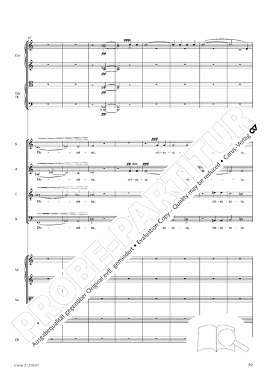 Te Deum Te Deum 4-Part scores gallery preview page 67