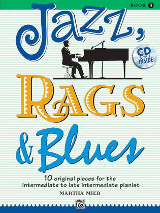 Book cover for Jazz, Rags & Blues, Book 3