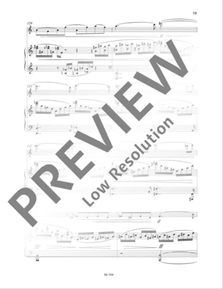 Sonate No. 1 Violin Solo scores gallery preview page 20