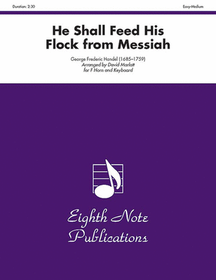 Book cover for He Shall Feed His Flock (from Messiah)