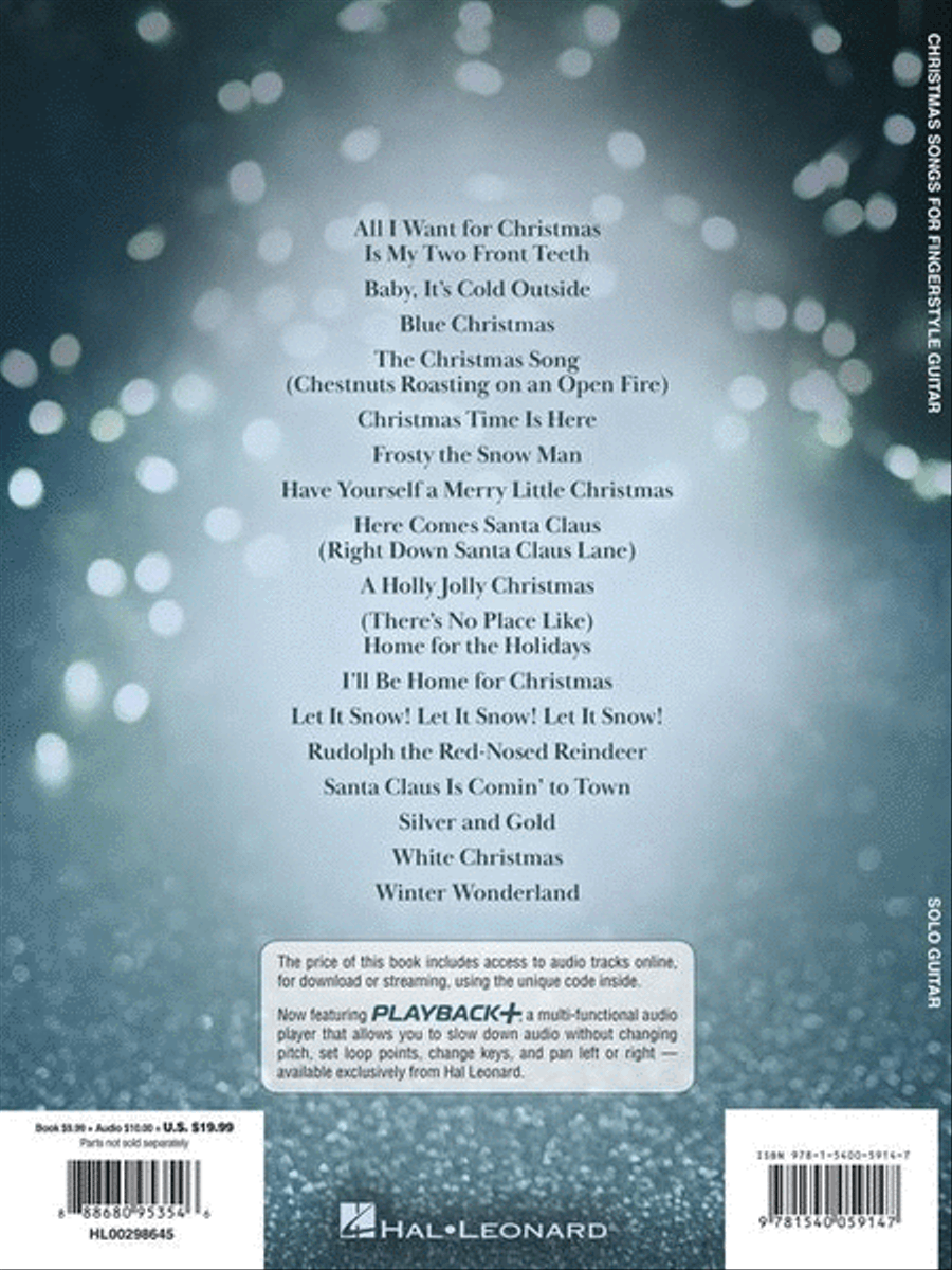 Christmas Songs for Fingerstyle Guitar Fingerpicking Guitar scores gallery preview page 7