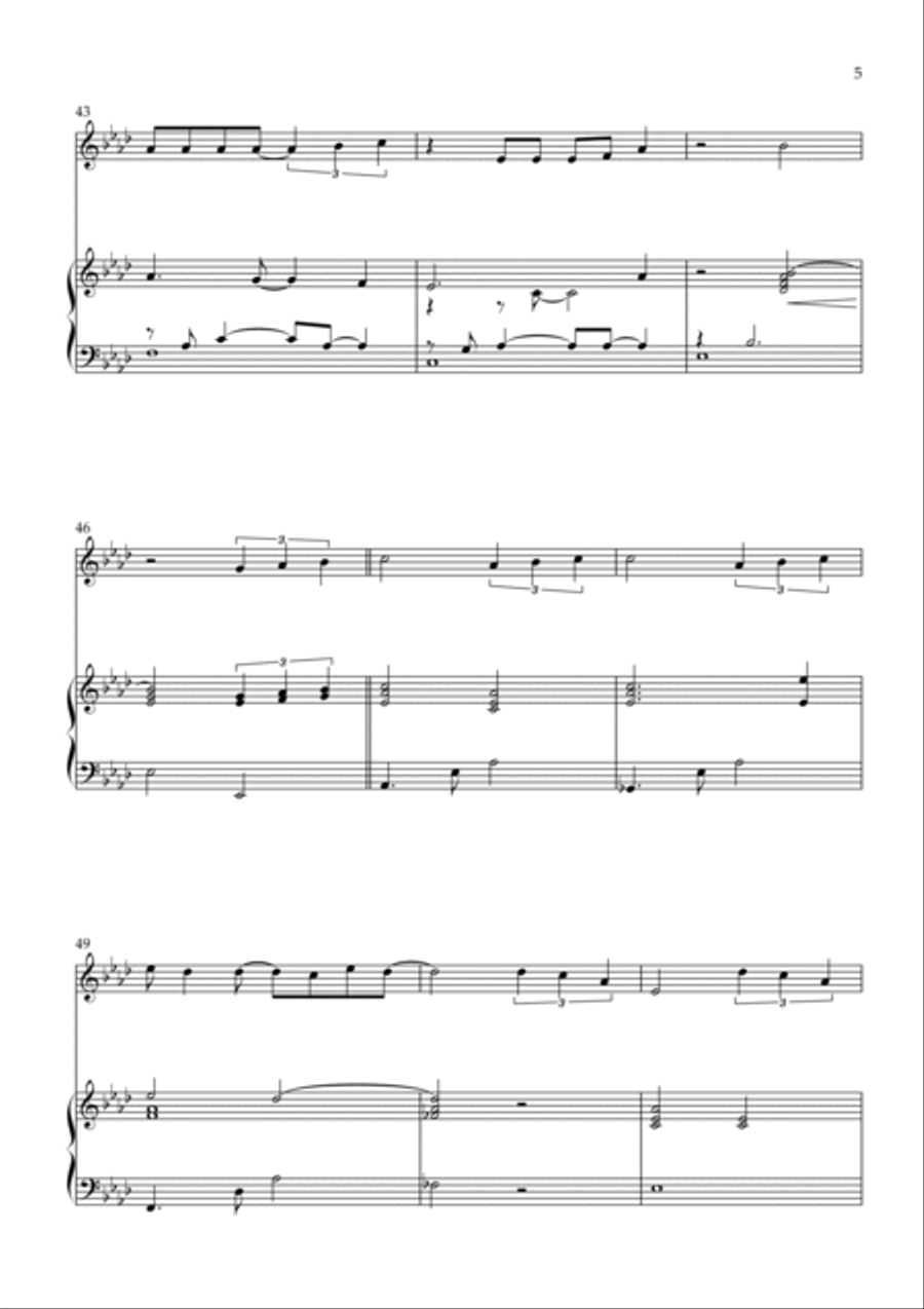 Part Of Your World (reprise) Piano scores gallery preview page 5