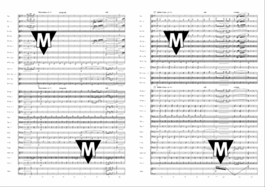 Old Russian Romances Concert Band scores gallery preview page 7