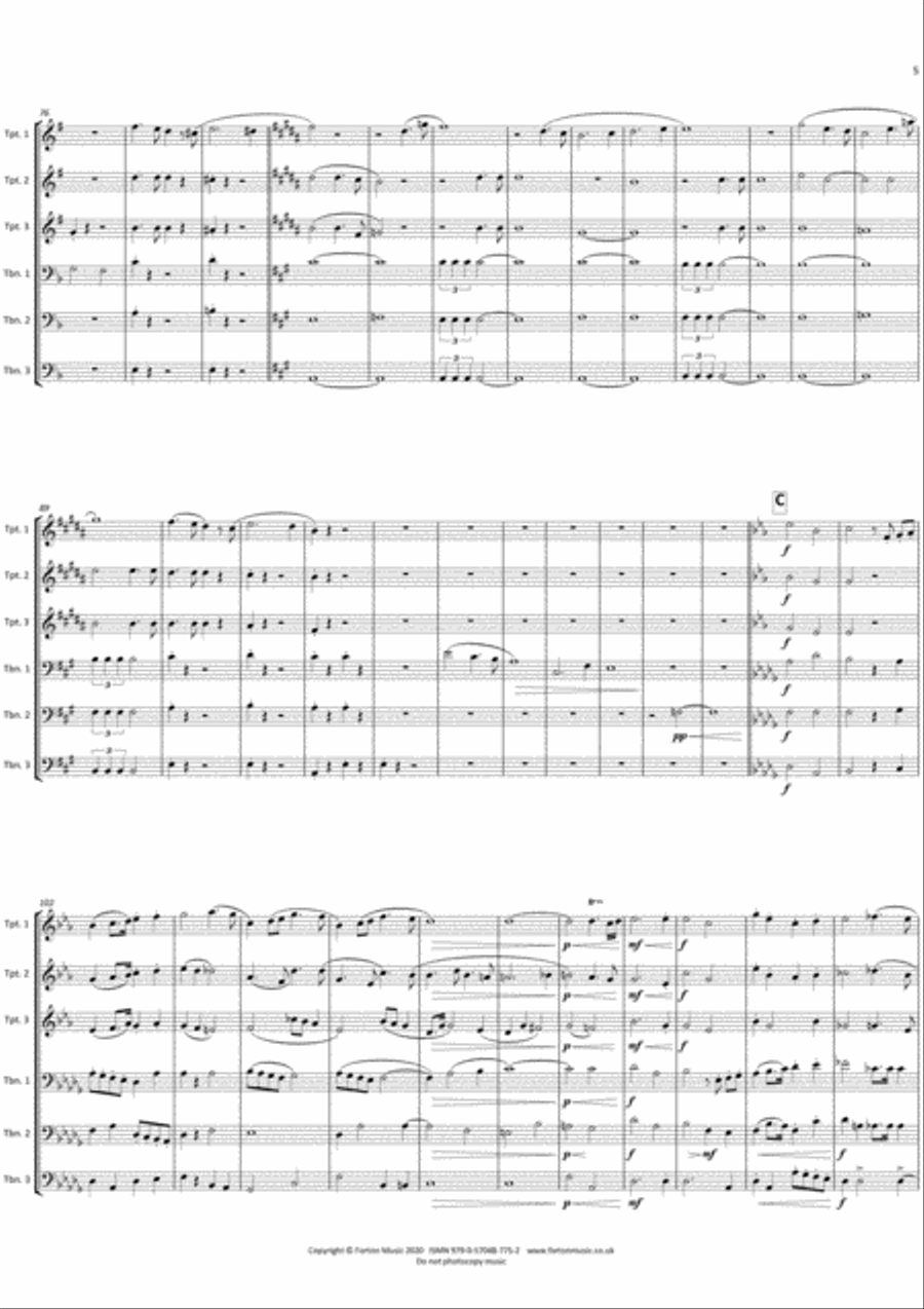 Trauermarsch Trumpet scores gallery preview page 5