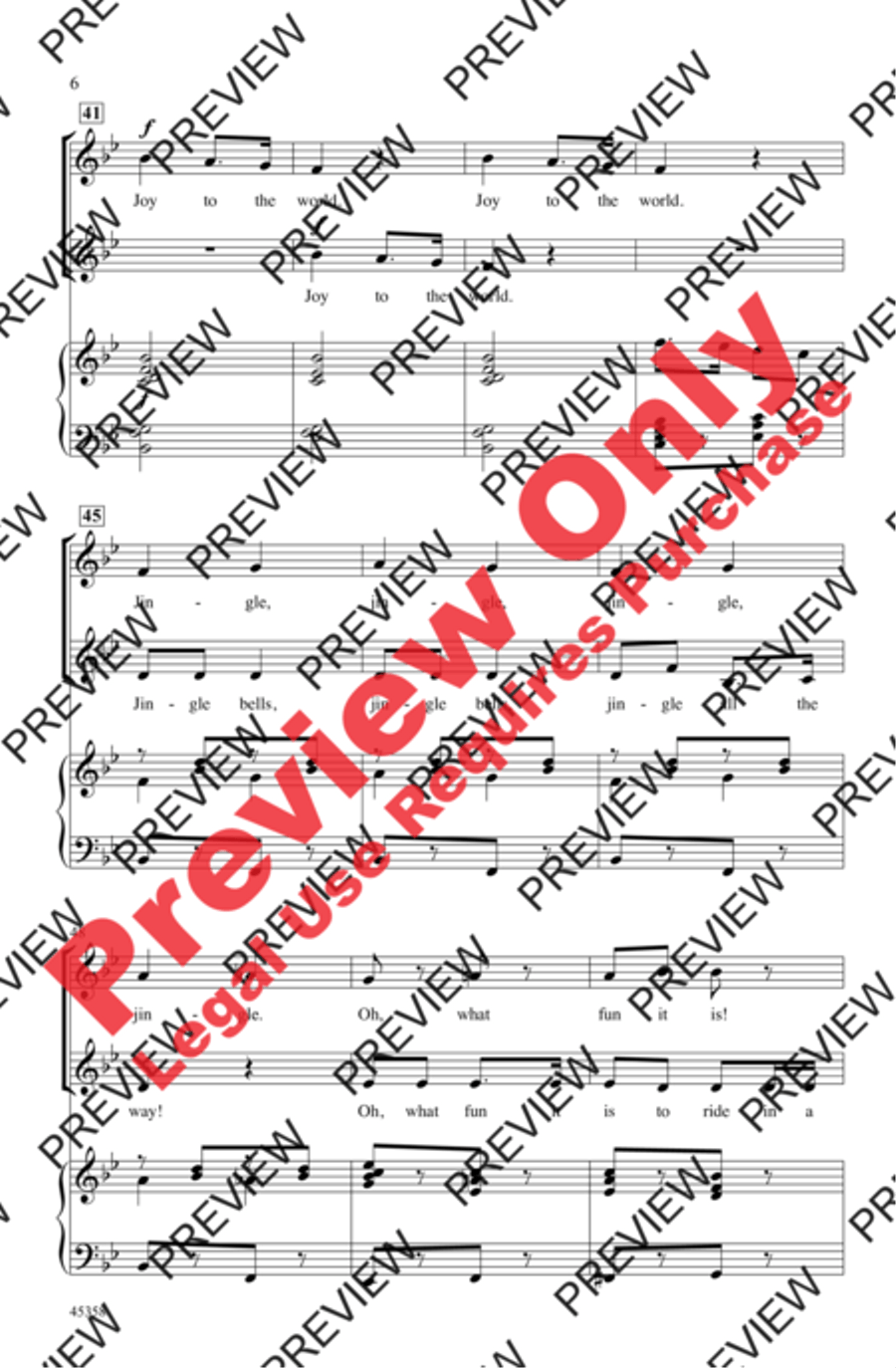 Christmas in 90 Seconds Christmas in 90 Seconds 2-Part scores gallery preview page 6
