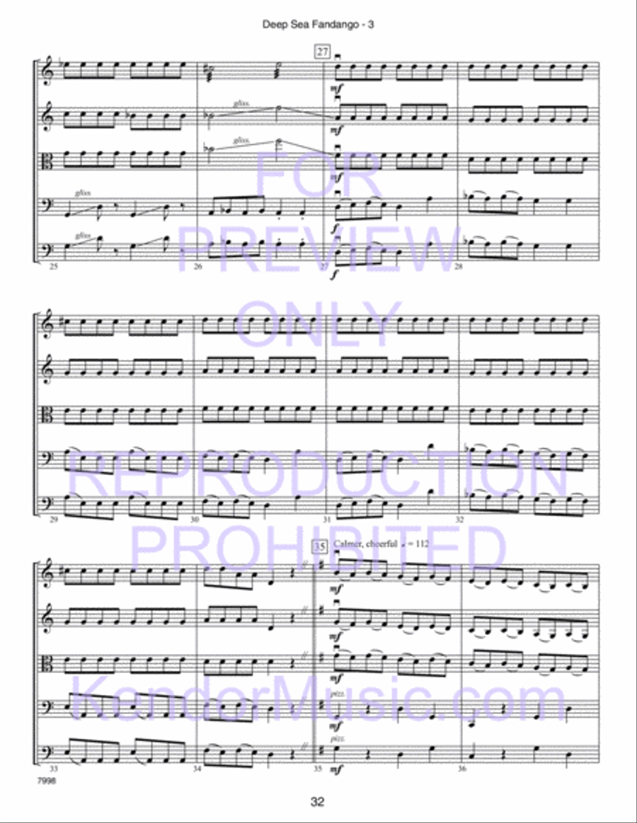 Kendor Concert Favorites, Volume 2 (Score) Score scores gallery preview page 37