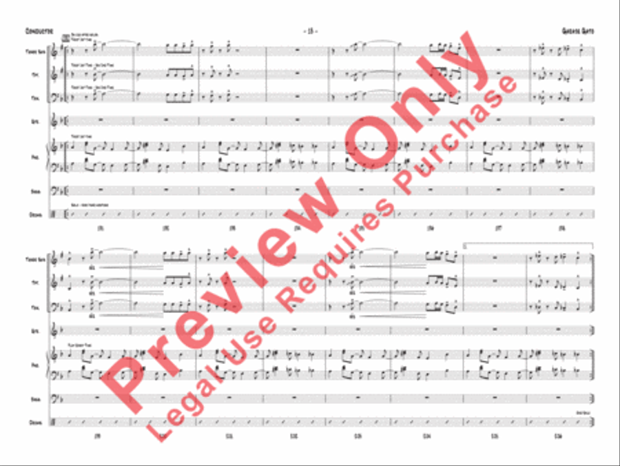 Garaje Gato Garaje Gato Jazz Ensemble scores gallery preview page 14