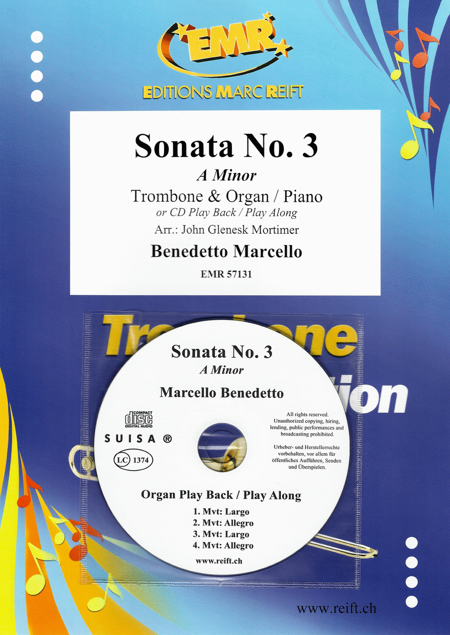 Sonata No. 3 Organ scores gallery preview page 1
