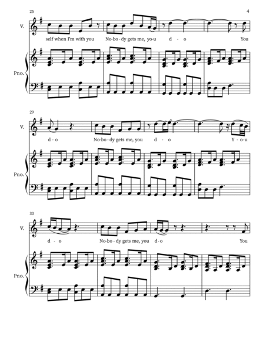 Nobody Gets Me Voice scores gallery preview page 4