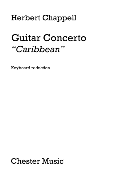 Guitar Concerto Caribbean