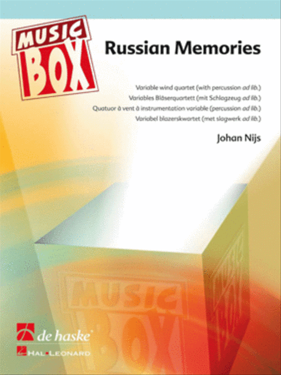 Russian Memories Percussion scores gallery preview page 1