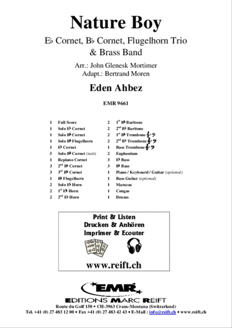Nature Boy Brass Trio scores gallery preview page 2