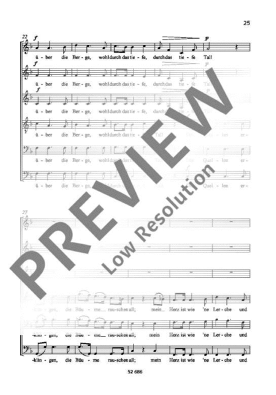 Der Mai ist gekommen Mixed Choir scores gallery preview page 4