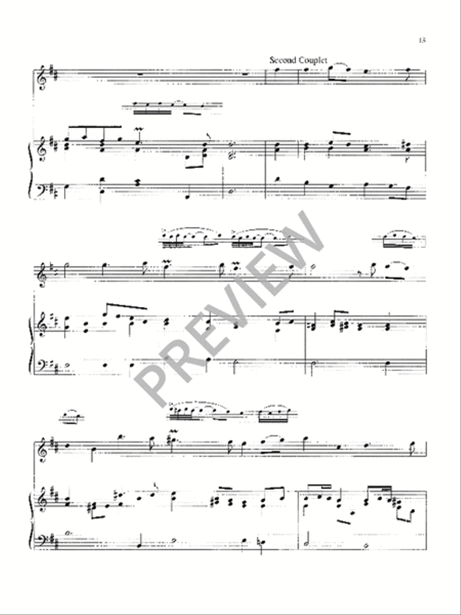 Three Celebrated Trumpet Tunes - Volume 2 C Trumpet scores gallery preview page 15