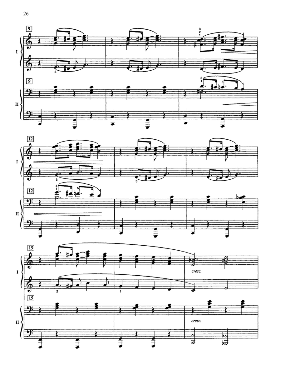 Alexander's Ragtime Band - Piano Duo (2 Pianos, 4 Hands) Piano Duet scores gallery preview page 2