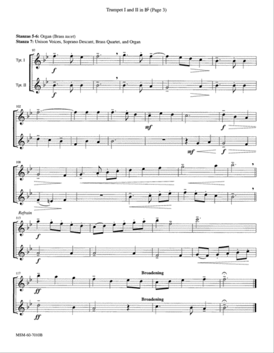 Earth and All Stars Earth and All Stars Choir scores gallery preview page 3