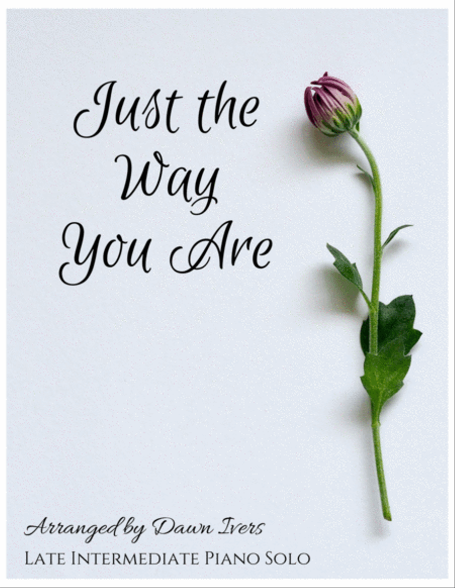 Just The Way You Are Piano Solo scores gallery preview page 1