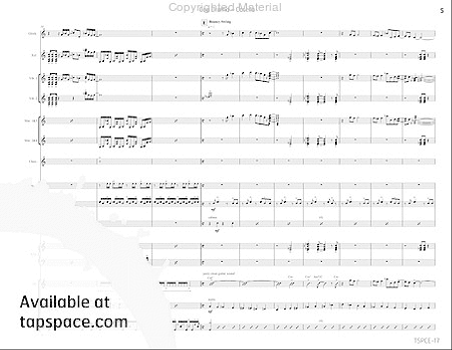 Cop Drama Percussion Ensemble scores gallery preview page 10