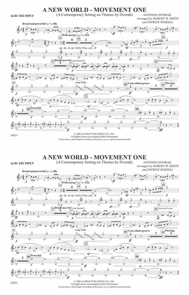 A New World---Movement One: 1st B-flat Trumpet