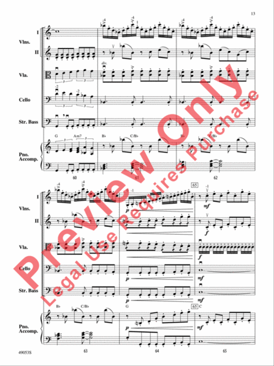 Bach to Rock Bach to Rock String Orchestra scores gallery preview page 14