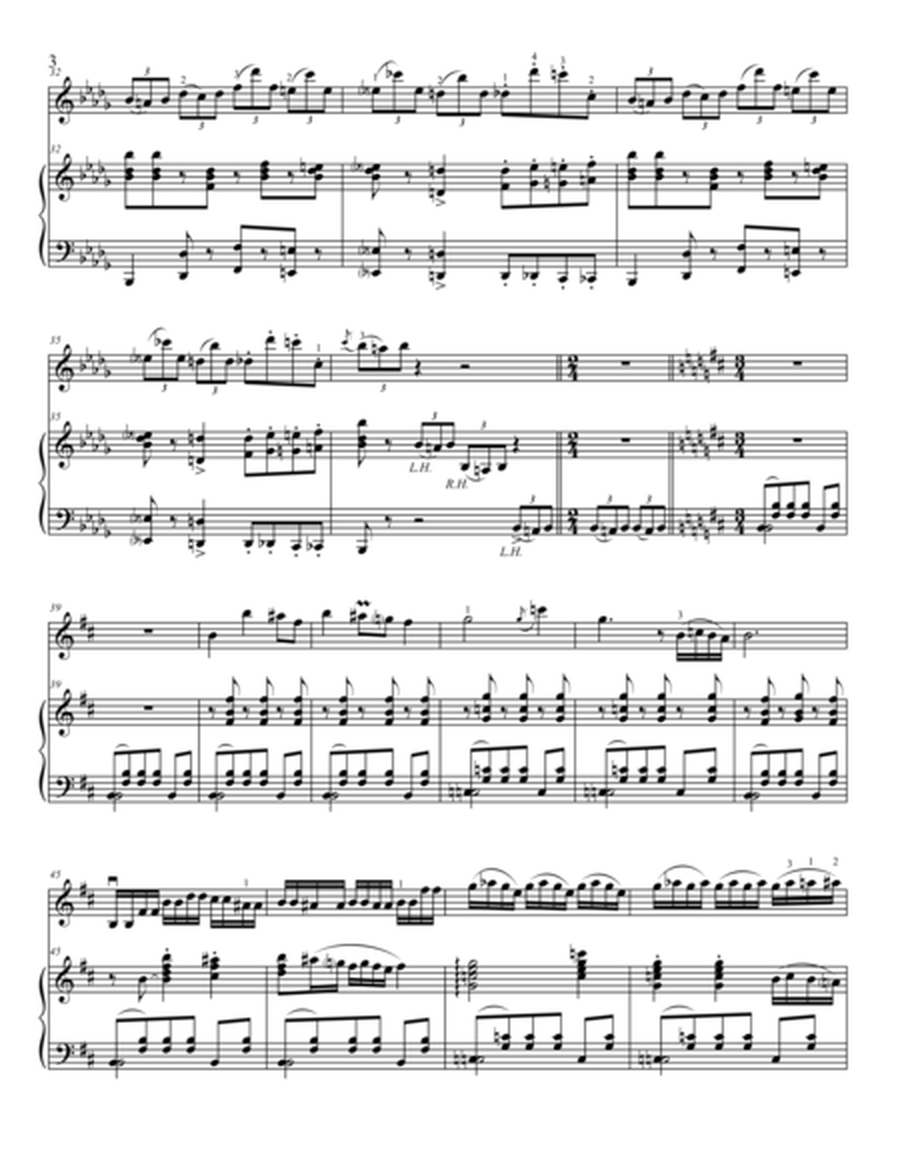 Bacchanalia, a tone poem for violin and piano