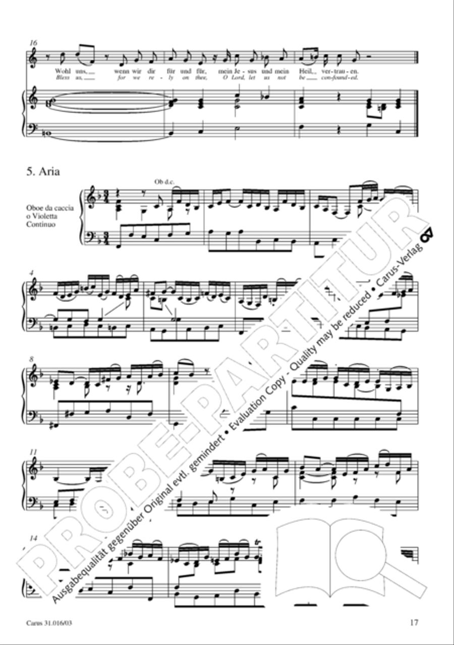Lord God, thy praise we sing (Herr Gott, dich loben wir) ATB scores gallery preview page 18