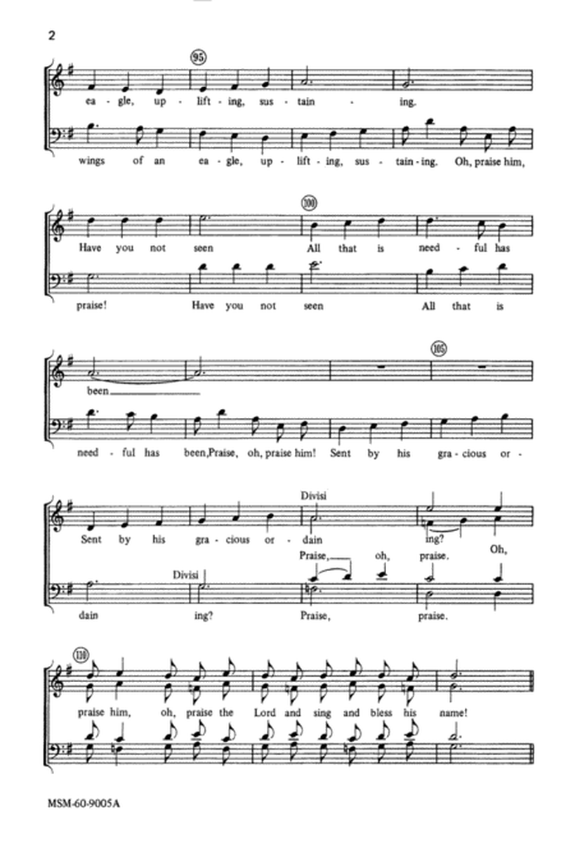 Praise to the Lord, the Almighty (Downloadable Choral Score)