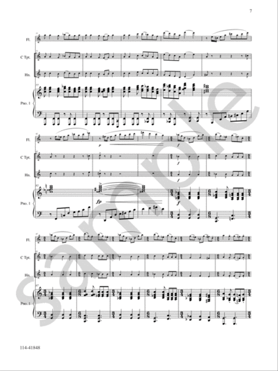 Quartet From the Heartland Chamber Music scores gallery preview page 8